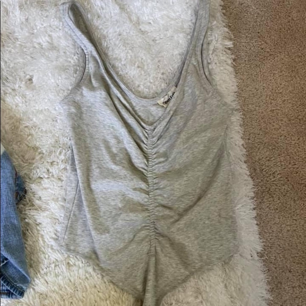 Grey bodysuit